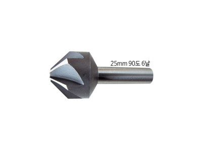 상신정밀 카운터싱크 90도 25mm 6날 GEM800