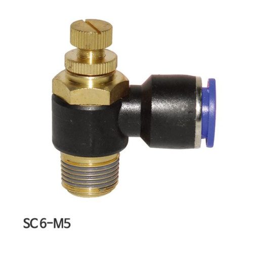 코리아뉴매틱 스피드컨트롤러 SC6-M5 6mm(10EA)