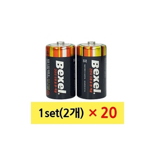 벡셀 건전지 2개입 1.5V AA 2A 1갑(12개)