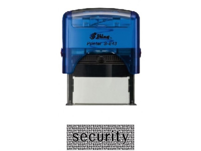 샤이니 Security스탬프 S-845 특대