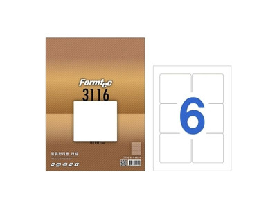 폼텍 바코드용라벨 LS-3116