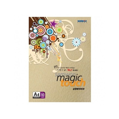 삼원 매직터치 M11 연갈색.A4 180g.1권 10장