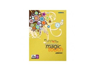 삼원 매직터치 M24 참외색.A4 180g.1권 10장