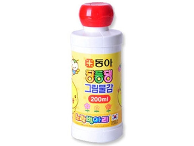 동아 딩동댕물감.200ml/빨강.1개