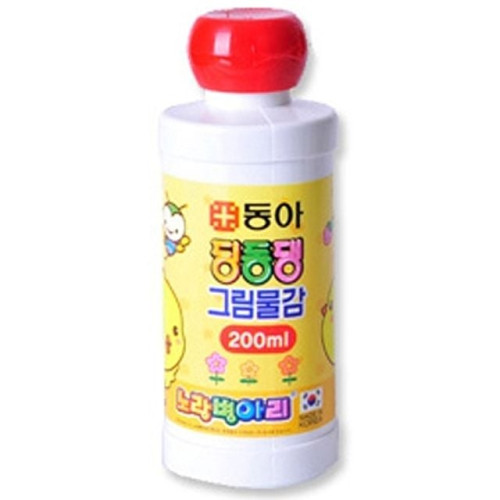 동아 딩동댕물감.200ml/빨강.1개