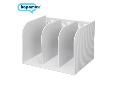 카파맥스 3단책꽂이 회색