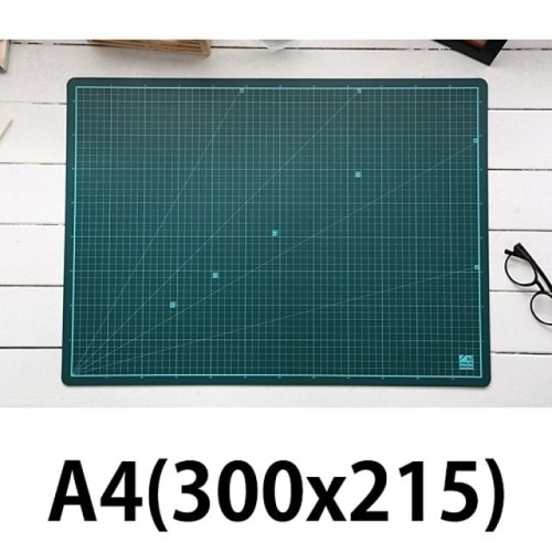윈스타 PVC녹색커팅매트 A4/300X215