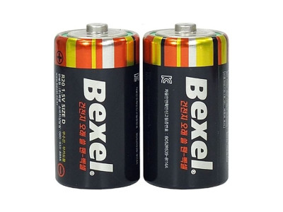 벡셀 건전지 1.5V/DM/R20.대. 갑(12)