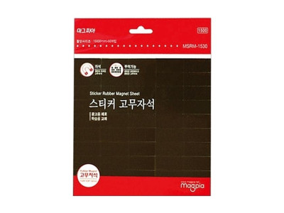 마그피아 스티커고무자석 MSRM-1530.150X150mm