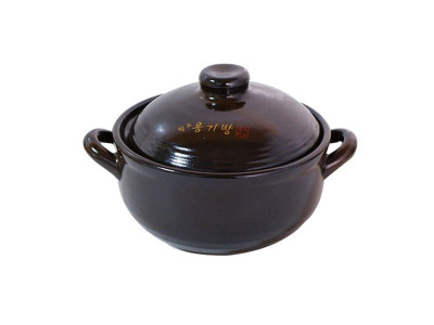 황토 옹기방 내열냄비(중)