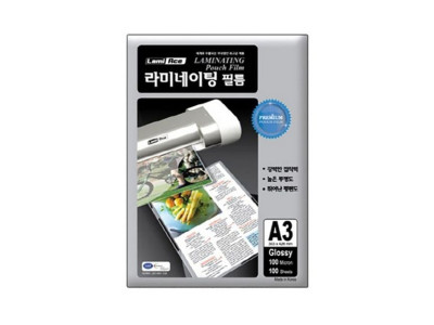 코팅필름 A3 프리미엄 정전기방지 100매 라미에이스