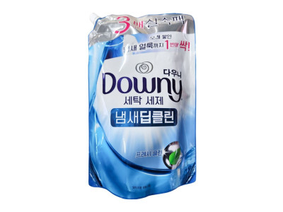 다우니 액체세제 딥클린 블루 드럼/일반겸용 1.4L리필