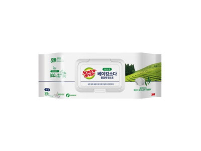 SE 3M 베이킹소다 물걸레 청소포 25P 대형