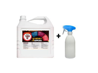 기름때싹4L1개+공병500ML1개 기름때제거세정제