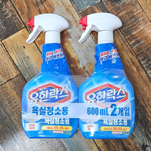 유한락스 욕실청소용2개입