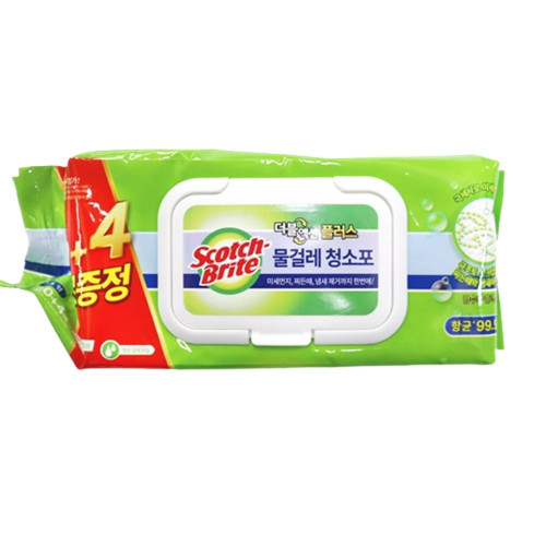 더블액션 플러스 물걸레 청소포 대형 20매 물걸레청소