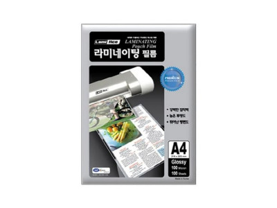코팅필름 A4 프리미엄 정전기방지 100매 라미에이스
