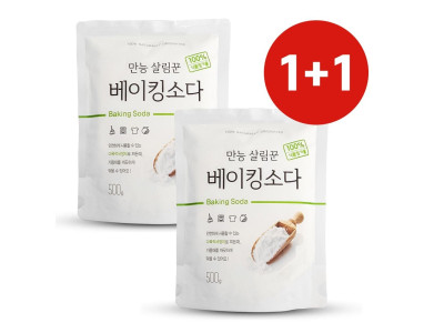 국내산 1+1 만능살림꾼 베이킹소다 주방세제 과일세척