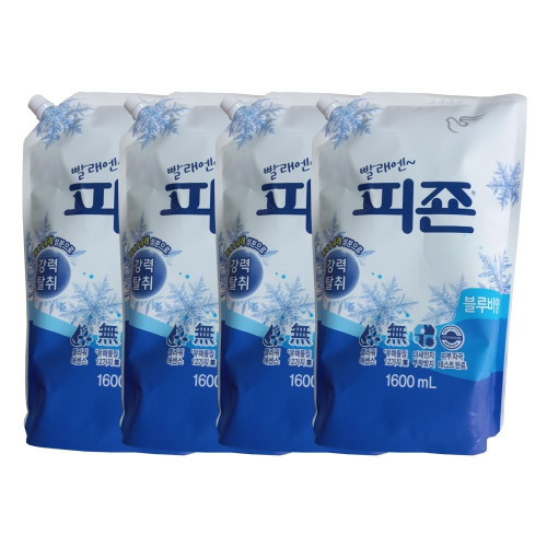 피죤 블루1600ml-4개