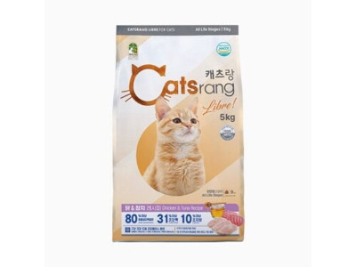 고양이 전연령 사료 5kg 리브레 길냥이밥 고양이밥