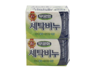 무궁화 세탁비누 230g 랩포장 4입