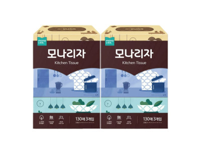 모나리자 뽑아쓰는 키친타올 130매x3입 x 2팩