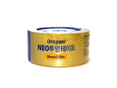 박스테이프 1개 오피스웨이 투명 50mmx50M