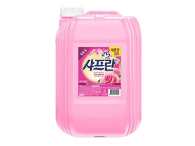 샤프란 핑크 센세이션 말통 로즈향 20L 섬유유연제