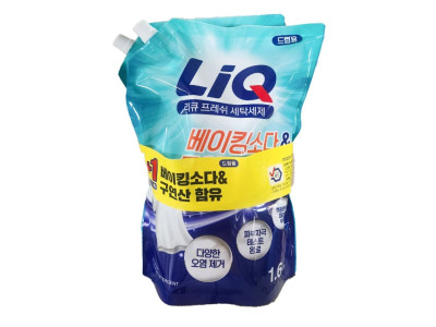 리큐 프레쉬 액체세제 드럼세탁기 1.6L + 1.6L