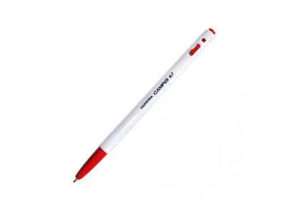 문화 캠퍼스볼펜 250w.적/0.7mm.1타/12자루