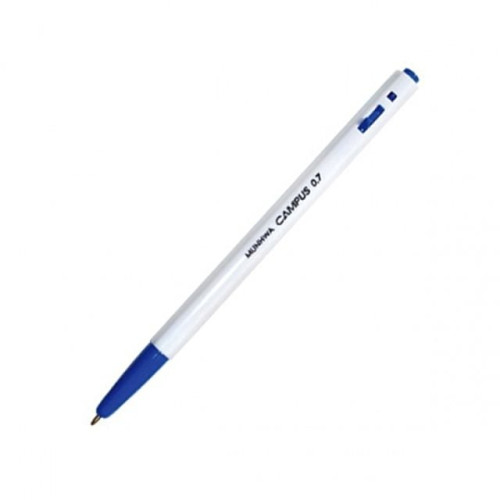 문화 캠퍼스볼펜 250w.청/0.7mm.1타/12자루