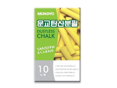 문교 탄산분필 ADC10황색