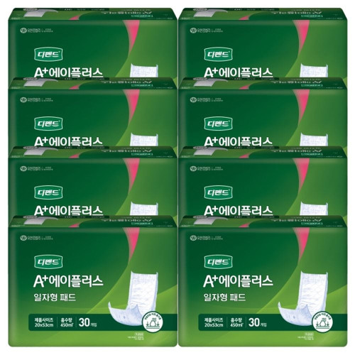 디펜드 A플러스 일자형 30매 6P 시니어 속기저귀