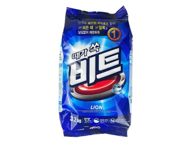 비트 세탁 세제 세탁기 표백 빨래 세제 가루형 3.2kg