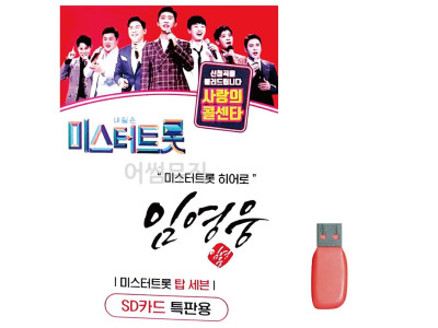음악USB 미스터트롯 임영웅 미스터트롯 히어로 66곡