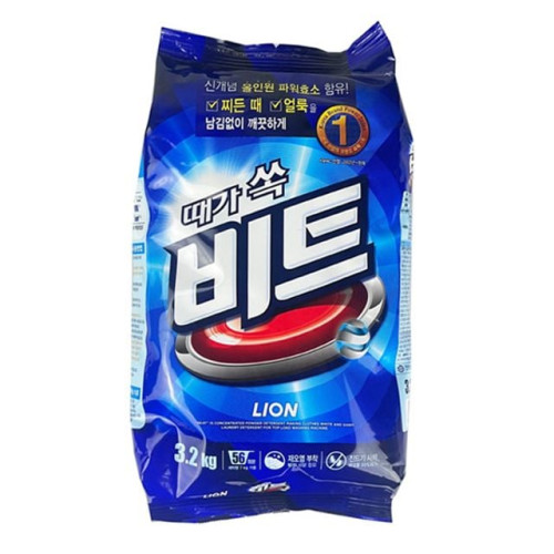 샤인빈 때가쏙 3.2kg 가루세재 세탁 빨래 비트