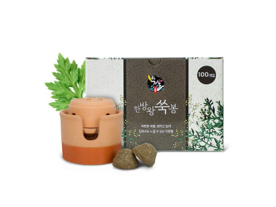 국내산 쑥봉 가정용 왕 쑥뜸 100개입
