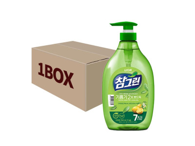 참그린 기름기 뽀드득 주방세제(용기)1kg 12입