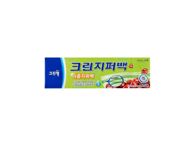 크린랲 이중 지퍼백 대 25x30cm 20매