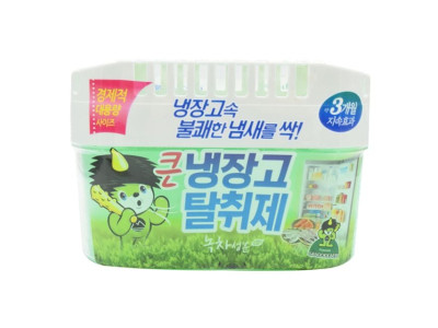 산도깨비 큰냉장고탈취제 420G 녹차_6372