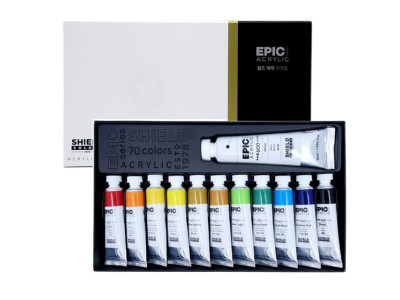 쉴드 에픽 아크릴물감전문가용 20ml 12색 -49480