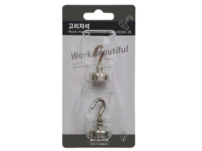 고리자석 20mm 2개입 다산