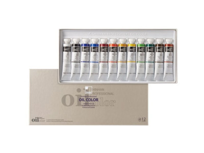 신한유화물감 20ml 12색 - 30120