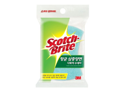 3중 양면 수세미(MD-100/3M)