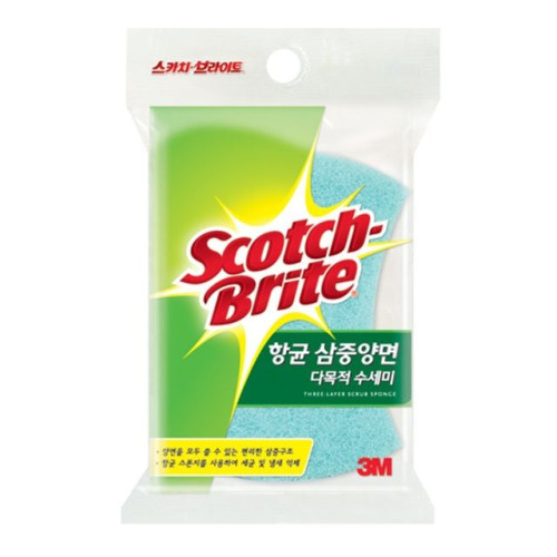 3중 양면 수세미(MD-100/3M)