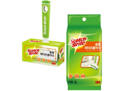 스카치브라이트 테이프 클리너용 리필 2개입 100mmx8m