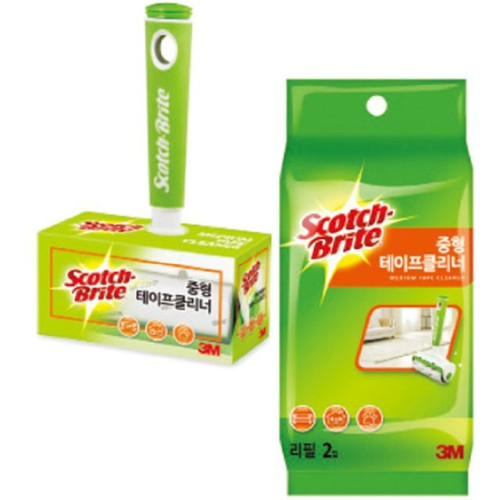 스카치브라이트 테이프 클리너용 리필 2개입 100mmx8m