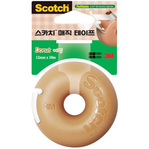 스카치 매직테이프(도넛/카라멜/3M)