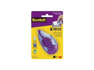 스카치 풀테이프 디스펜서 017D 8.4mmx8M 3M