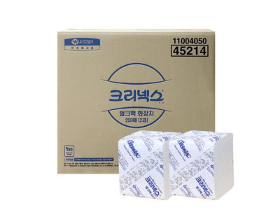45214 크리넥스 벌크팩 화장지 250매X60밴드(2겹)